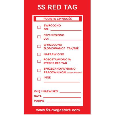 Red tags