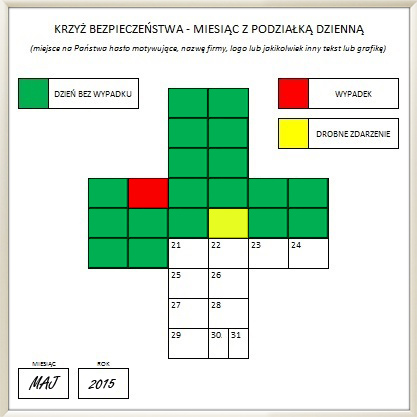 Safety Cross Template In Excel prntbl concejomunicipaldechinu gov co