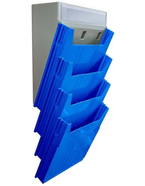 Wall-mount document holders