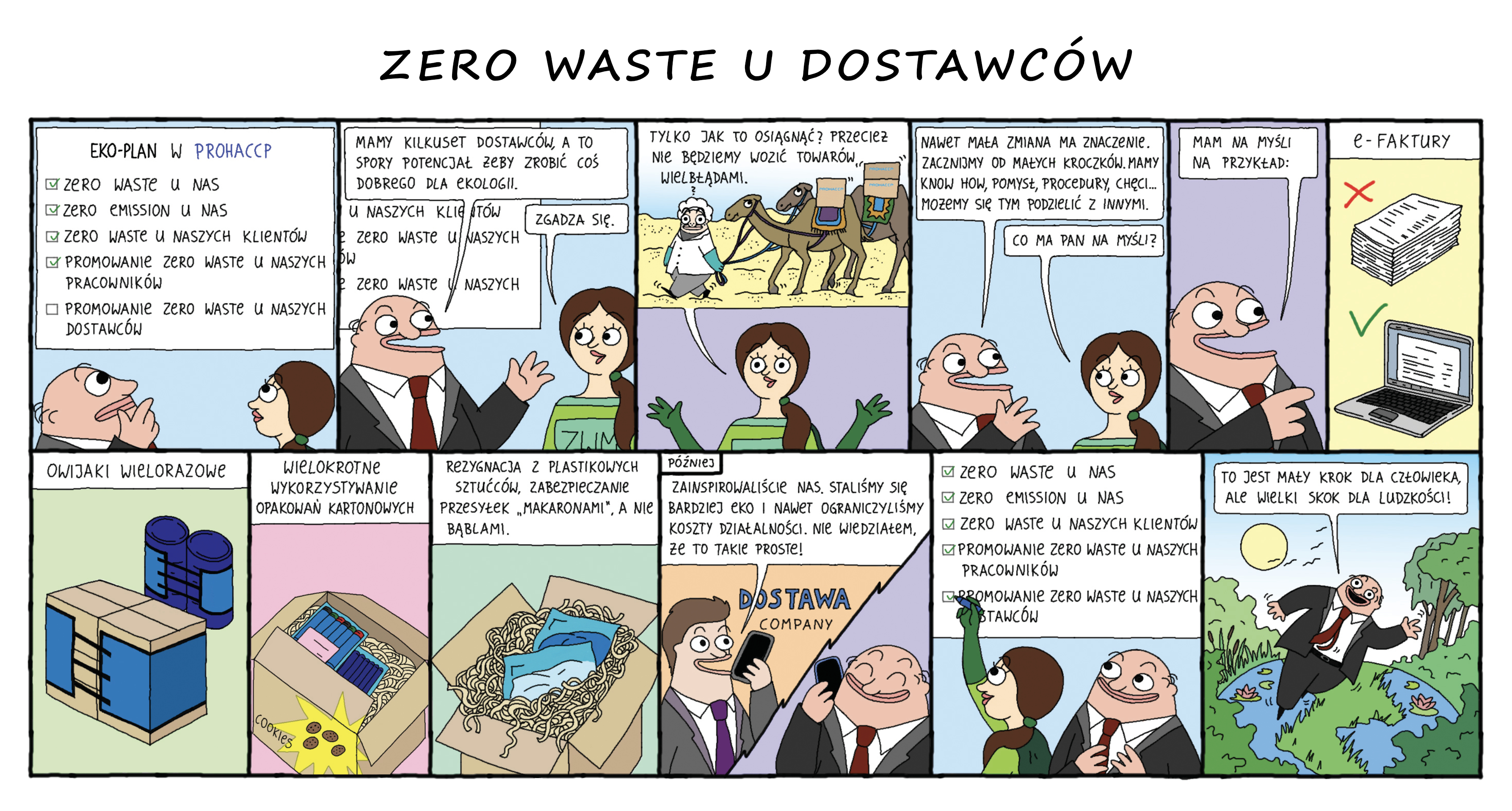 Zero waste u dostawców