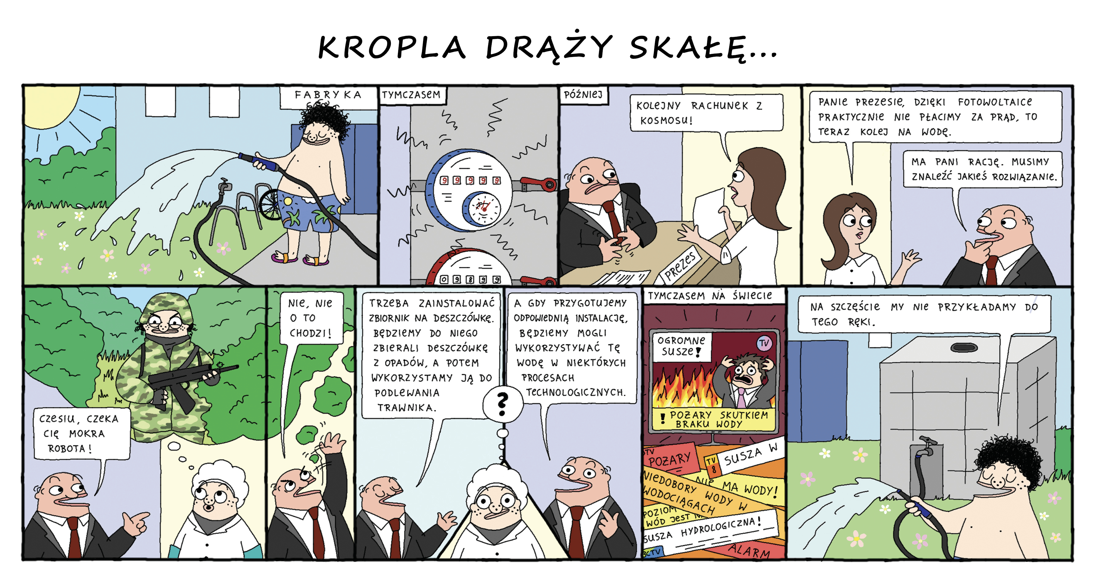 Kropla drąży skałę