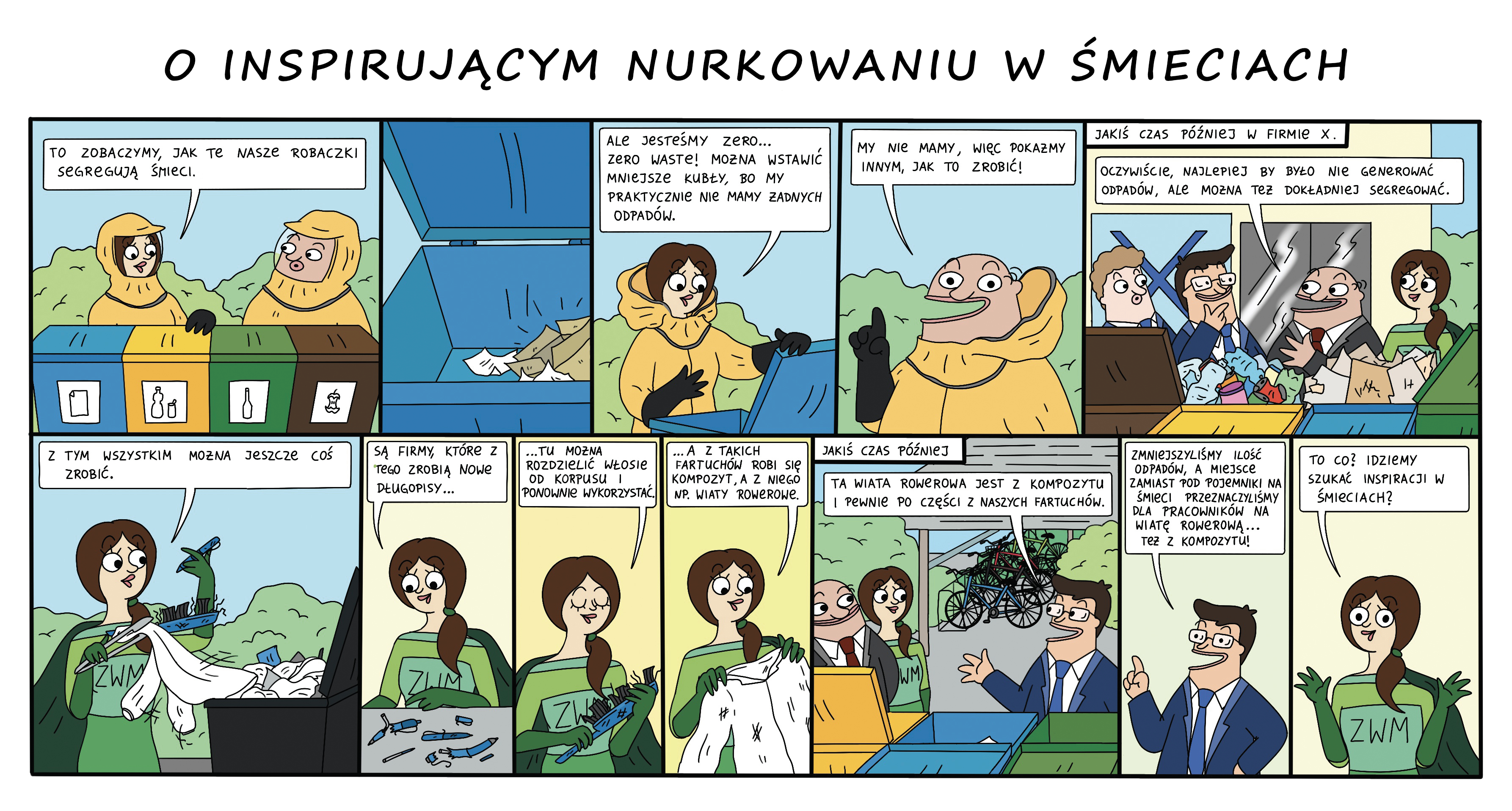 O inspirującym nurkowaniu w śmieciach