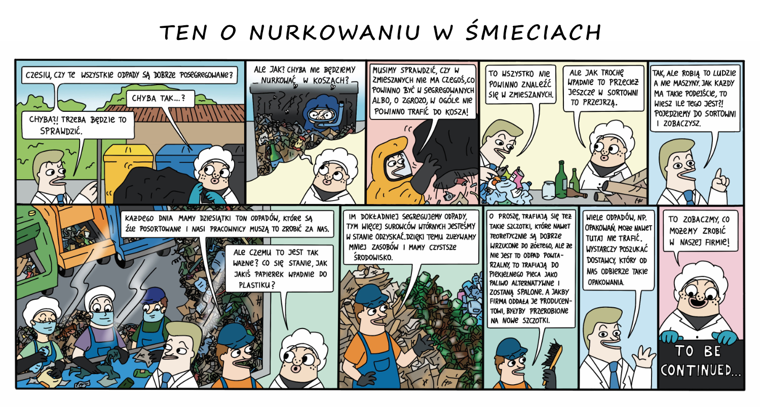 Ten o nurkowaniu w śmieciach
