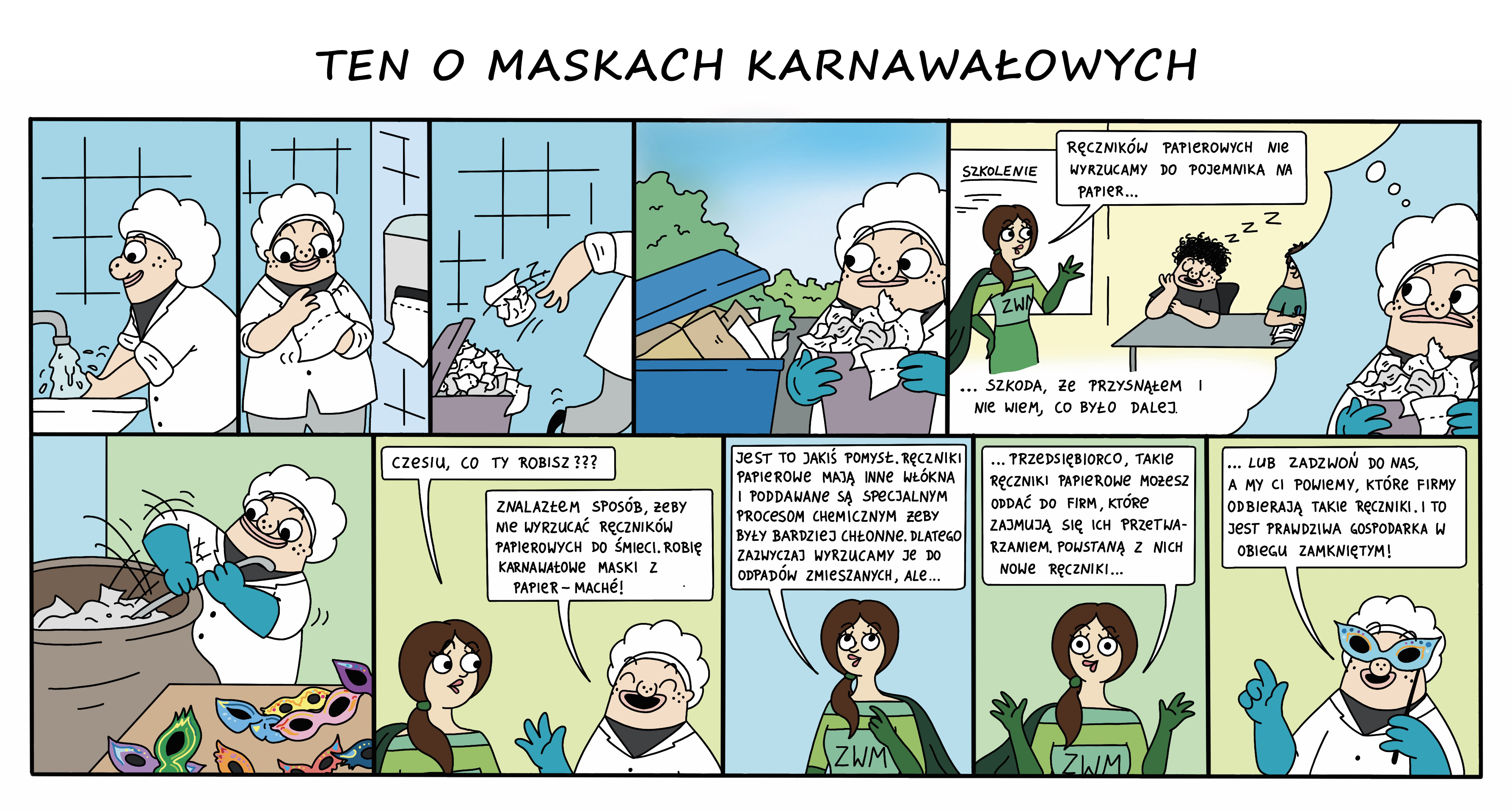 Ten o maskach karnawałowych