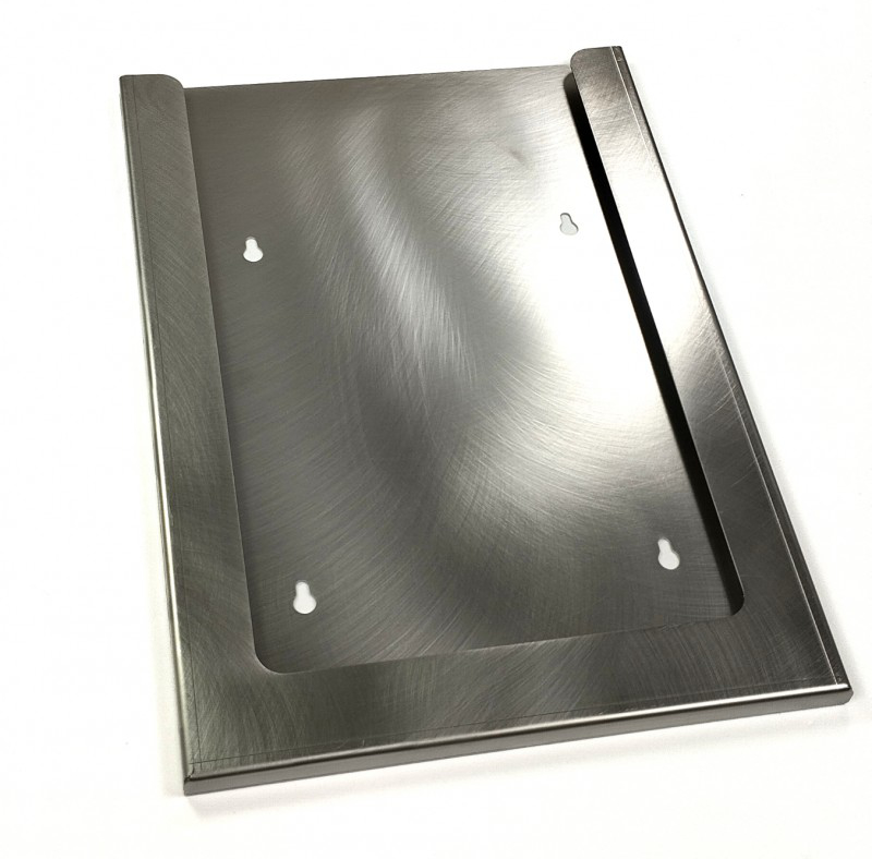 Stainless steel A4 document holder