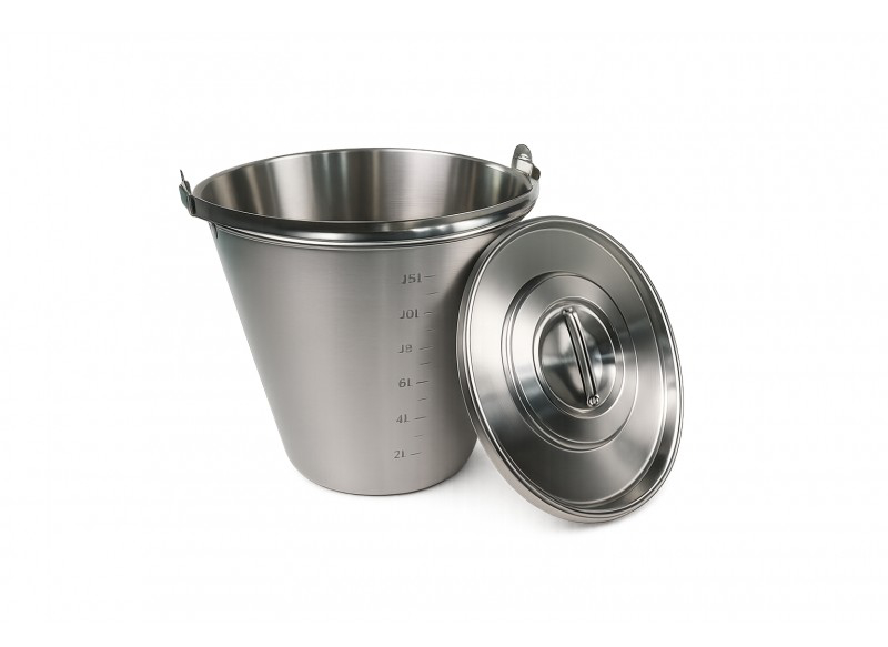 12L Stainless Steel Bucket