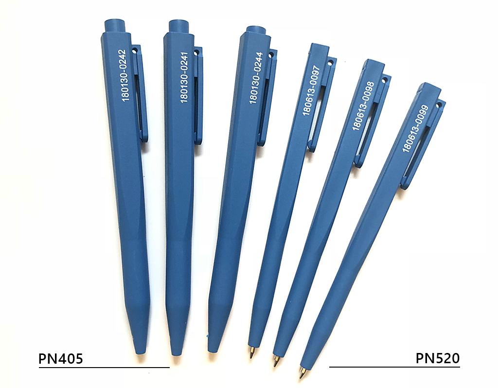 Sequentially numbered detectable pen