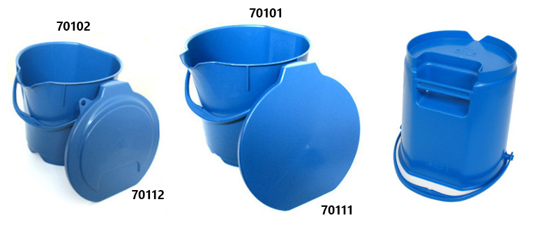 Detectable bucket