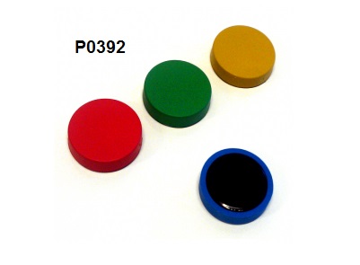 Detectable whiteboard magnets