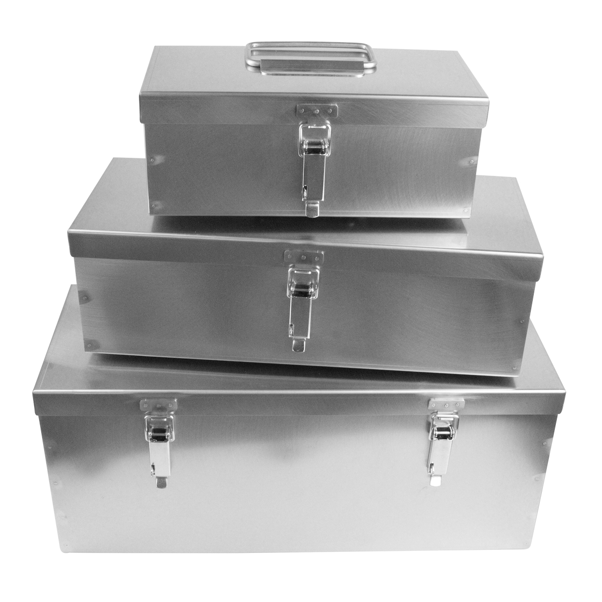 Stainless steel box for tools