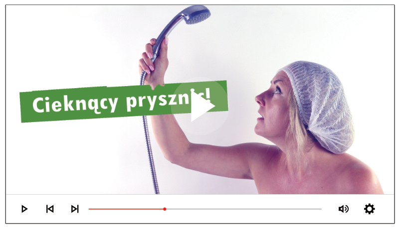 Psycho: cieknący prysznic